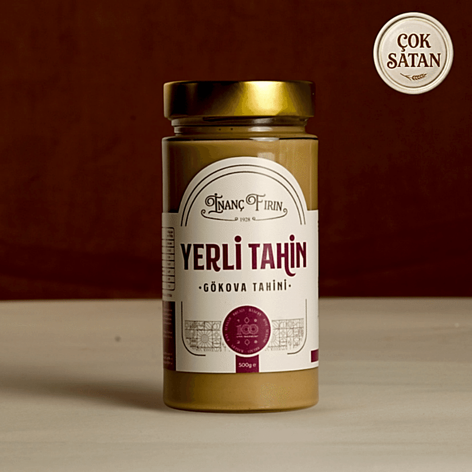 Yerli Tahin 500 gr - Gökova Susamı Taş Değirmen Üretimi