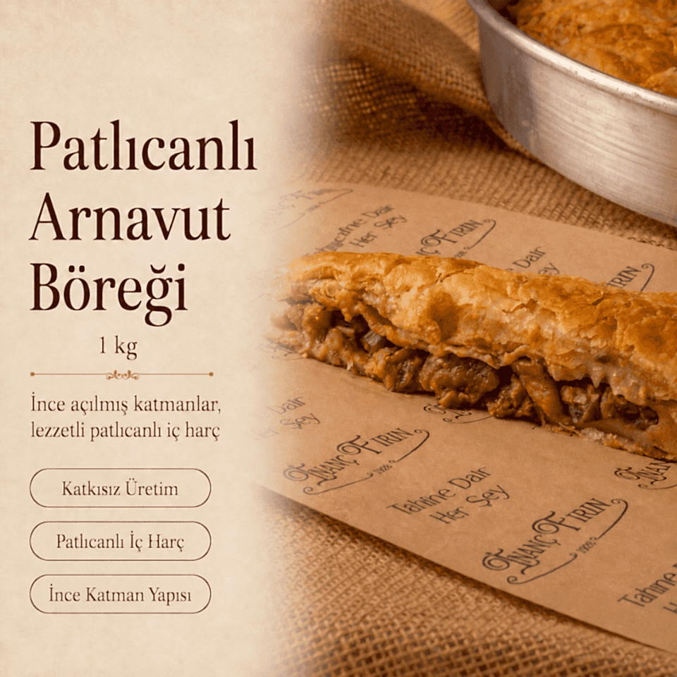 Patlıcanlı Arnavut Böreği (1 kg)