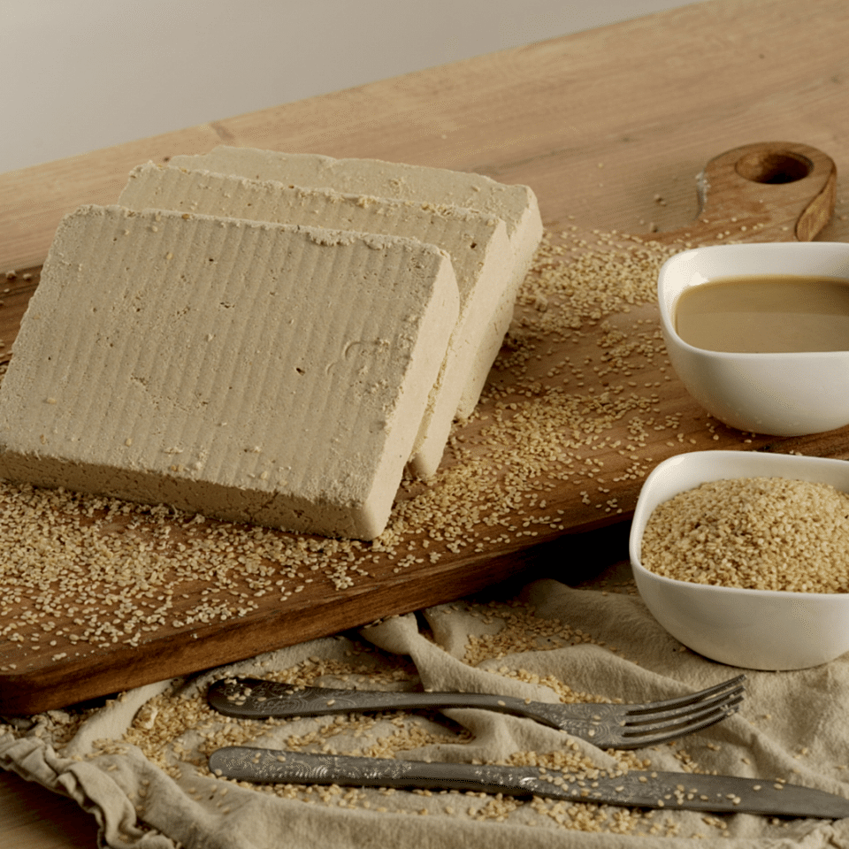 Sade Tahin Helvası 500 gr - %100 Pancar Şekeri ve Yerli Susam Tahini