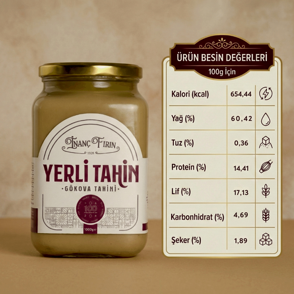 Yerli Tahin 1 Kg x 4 Adet
