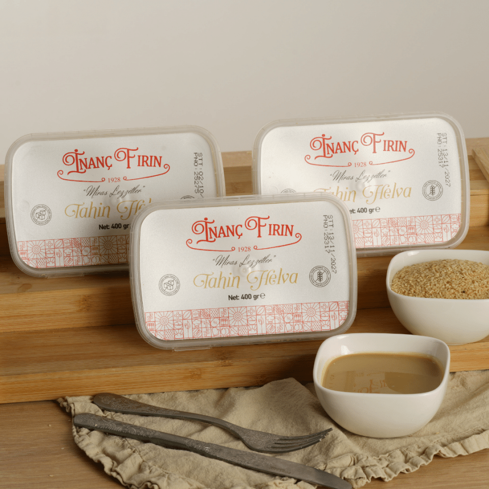 Şeker İlavesiz Sade Helva 3'lü Set -  (3 x 400 gr)