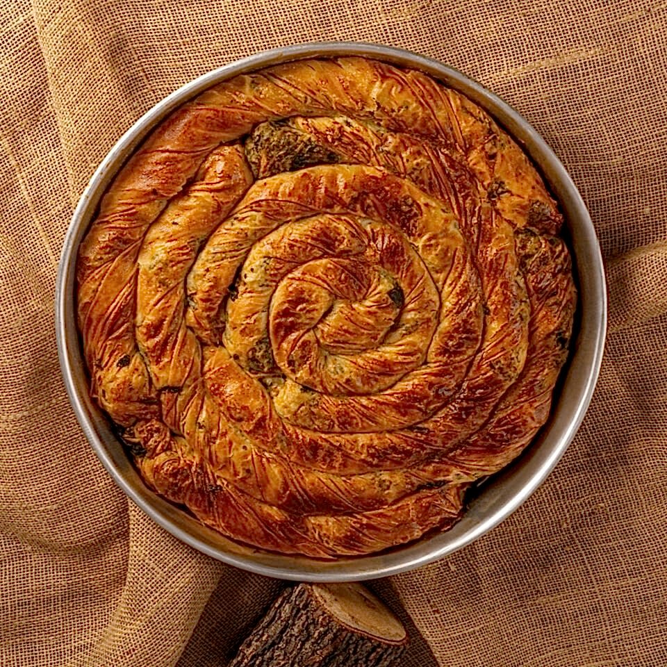 Ispanaklı Boşnak Böreği Tepsi
