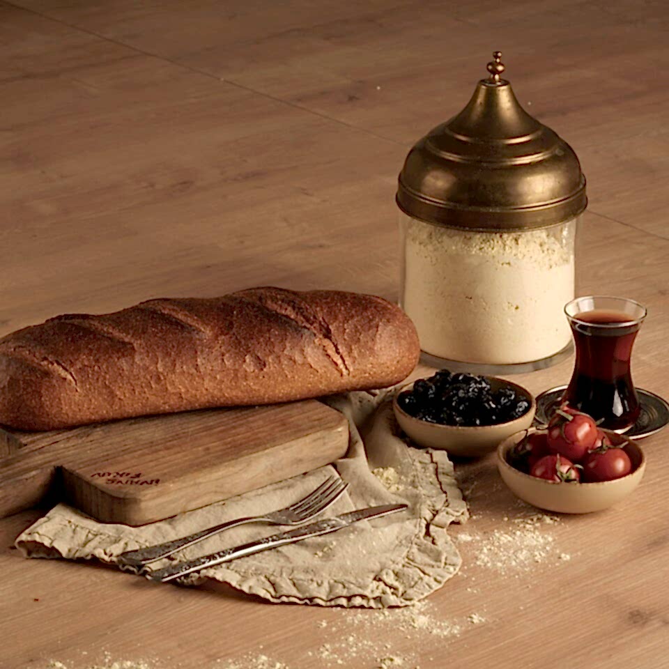 Ekşi Mayalı Tam Buğday Ekmeği 500 gr  (4 Adet)