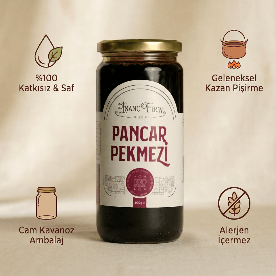 4'lü Pekmez Tadım Seti: Dut, Üzüm, Pancar, Keçiboynuzu - 4 x 600 gr