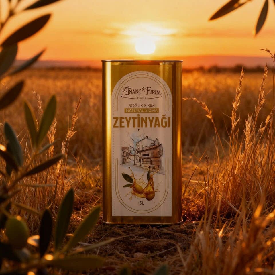 Doğal Sızma Zeytinyağı – 5 Litre