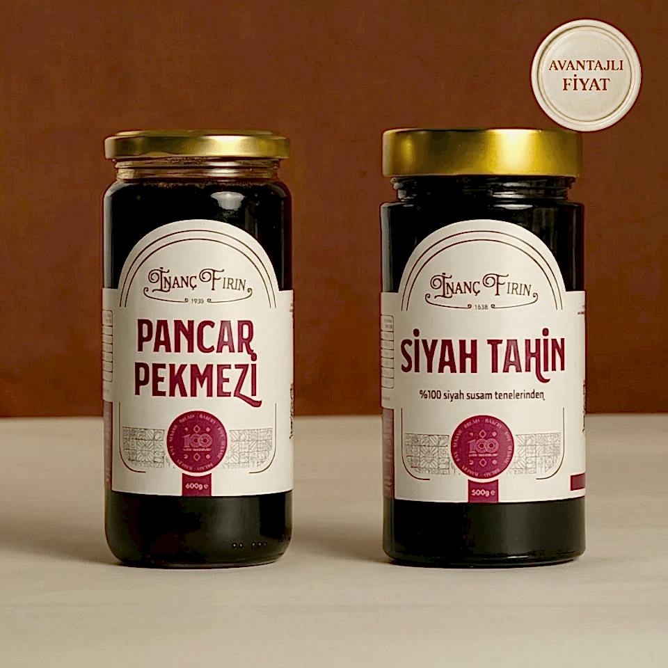 Pancar Pekmezi & Siyah Tahin | 600 g + 500 g