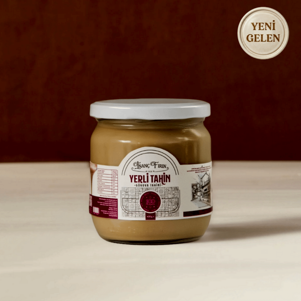 Tek Kavrulmuş Yerli Tahin 400 gr - Taş Değirmen Üretimi