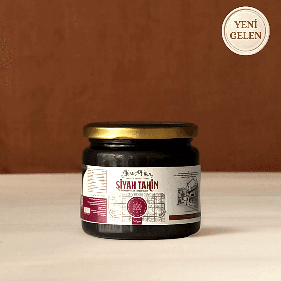 Siyah Tahin 300 gram -  Taş Değirmen Üretimi