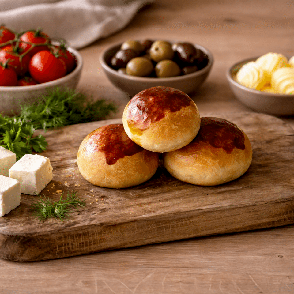 20'li Mini Hamburger Ekmeği