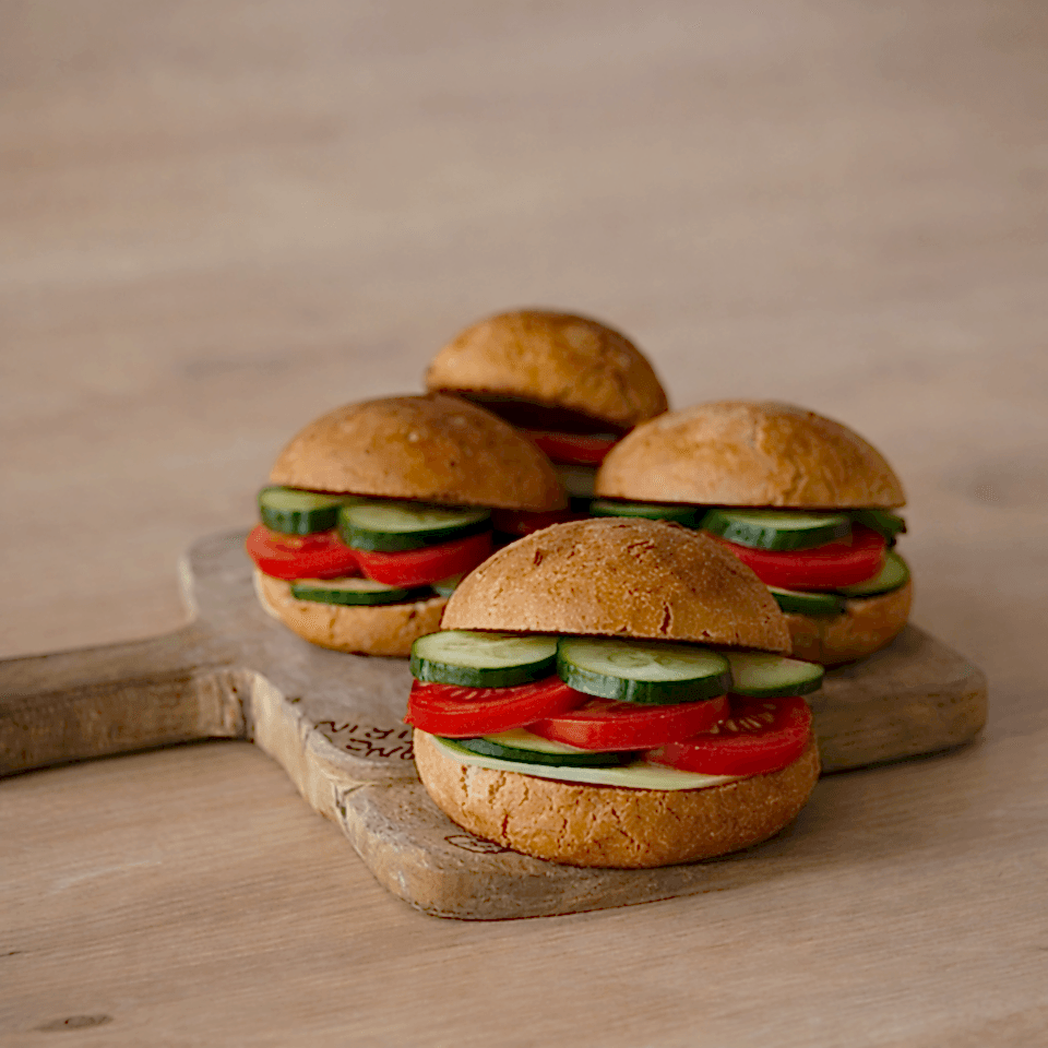 Karabuğday Mini Ekmek 10'lu - Ekşi Mayalı