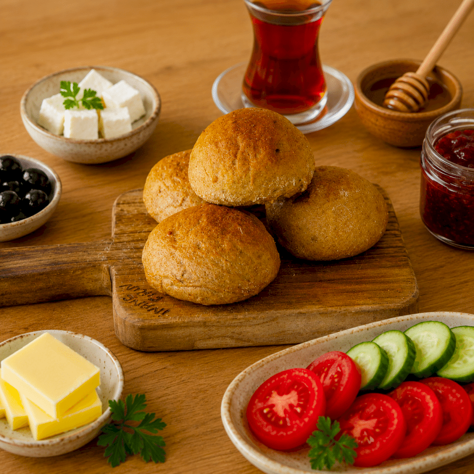 Mini Tam Buğday Ekmeği 10 lu